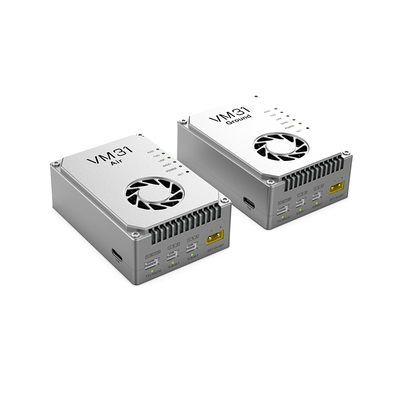 VM31 Video&amp;Data&amp;RC-Verbindung verfügt über zwei Frequenzen optional ((800MHz、1.4 GHz) mit einer Übertragungsreichweite von 15 km (Luft-Boden).