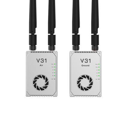 V31 Digital Video Transceiver Advanced OFDM und MIMO Technologien für UAV-Radio-Link mit 20-30km Grad ((Luft zum Boden)