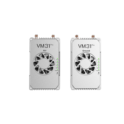 VM31 Video&amp;Data&amp;RC-Verbindung verfügt über zwei Frequenzen optional ((800MHz、1.4 GHz) mit einer Übertragungsreichweite von 15 km (Luft-Boden).