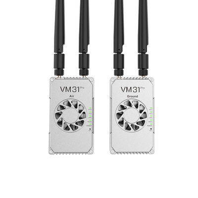 VM31 Video&amp;Data&amp;RC-Verbindung verfügt über zwei Frequenzen optional ((800MHz、1.4 GHz) mit einer Übertragungsreichweite von 15 km (Luft-Boden).
