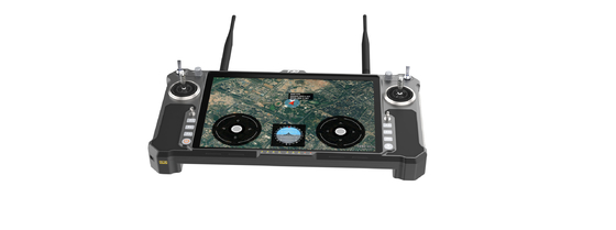 T30 All-in-One Handheld GCS ist perfekt für Selbstmord und FPV Drohnen mit hoher Helligkeit FHD Touchscreen geeignet